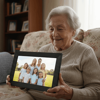 MemFrame setup Step 2: download the free Frameo app